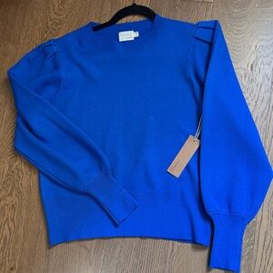 VICI Dreamers Vibrant Blue Knit Top